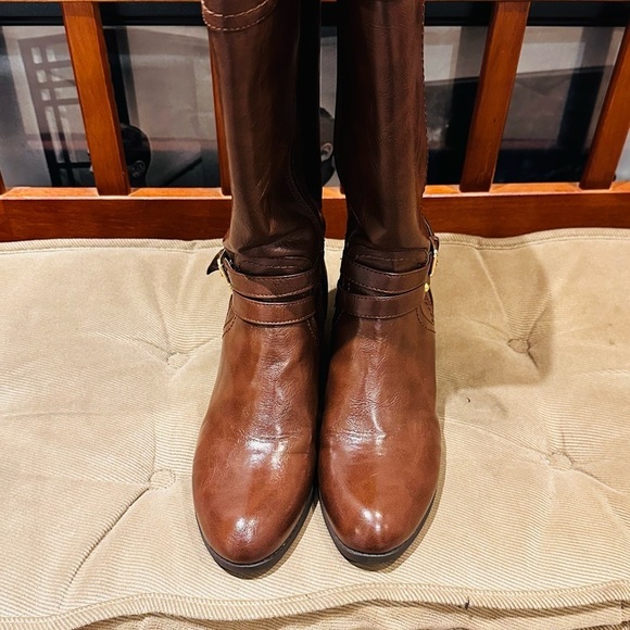 Unisa Brown Leather Riding Boots. - Picture 2 of 15